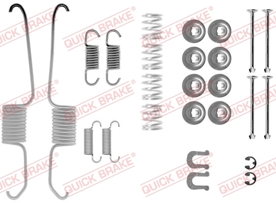Accessory Kit, brake shoes
